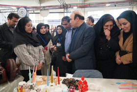 بازدید بهروز خلیلی معاون امور اقتصادی استاندار اردبیل از نمایشگاه توانمندی بانوان و کسب و کارهای خانگی استان اردبیل(روایت روشنایی)