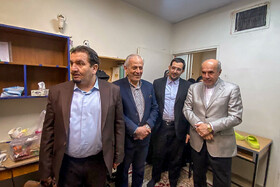 بازدید معاون وزیر علوم از خوابگاه دانشگاه الزهرا