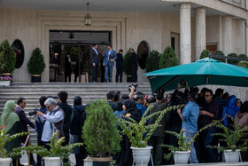 علاءالدین رفیع‌زاده، رئیس سازمان اداری و استخدامی کشور در حاشیه جلسه هیات دولت - ۲۱ آبان