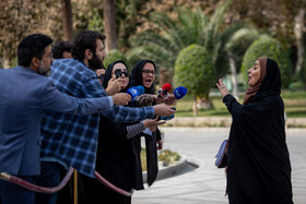 فرزانه صادق مالواجرد، وزیر راه و شهرسازی در حاشیه جلسه هیات دولت - ۲۱ آبان