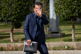 حسین افشین، معاون علمی و فناوری رئيس‌جمهور در حاشیه جلسه هیات دولت - ۲۱ آبان