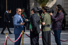 علاءالدین رفیع‌زاده، رئیس سازمان اداری و استخدامی کشور در حاشیه جلسه هیات دولت - ۲۱ آبان