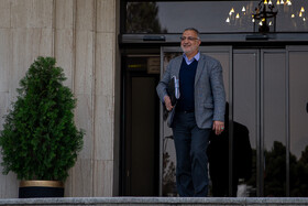 علیرضا  زاکانی، شهردار تهران در حاشیه جلسه هیات دولت - ۲۱ آبان