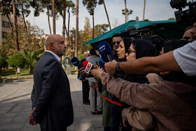 احمد میدری، وزیر تعاون، کار و رفاه اجتماعی در حاشیه جلسه هیات دولت - ۲۱ آبان
