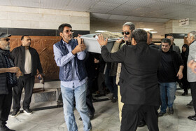 مراسم تشییع پیکر «همایون ارشادی»