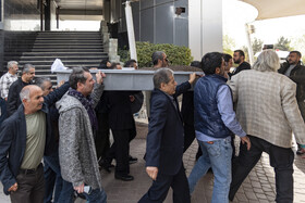 مراسم تشییع پیکر «همایون ارشادی»