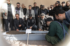 مراسم تشییع پیکر «همایون ارشادی»