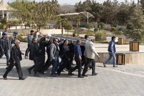 مراسم تشییع پیکر «همایون ارشادی»