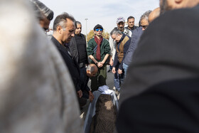 مراسم تشییع پیکر «همایون ارشادی»