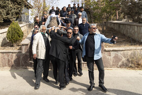 مراسم تشییع پیکر «همایون ارشادی»