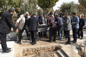 مراسم تشییع پیکر «همایون ارشادی»