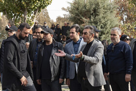 مراسم تشییع پیکر «همایون ارشادی»