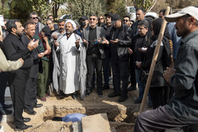 مراسم تشییع پیکر «همایون ارشادی»