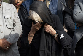 مراسم تشییع پیکر «همایون ارشادی»