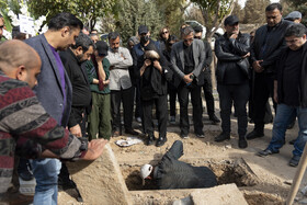 مراسم تشییع پیکر «همایون ارشادی»