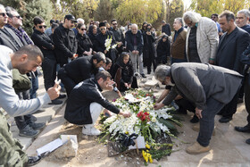 مراسم تشییع پیکر «همایون ارشادی»