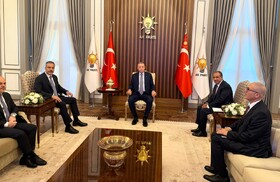 تاکید اردوغان و عبدالعاطی بر لزوم تضمین یکپارچگی اراضی فلسطینی