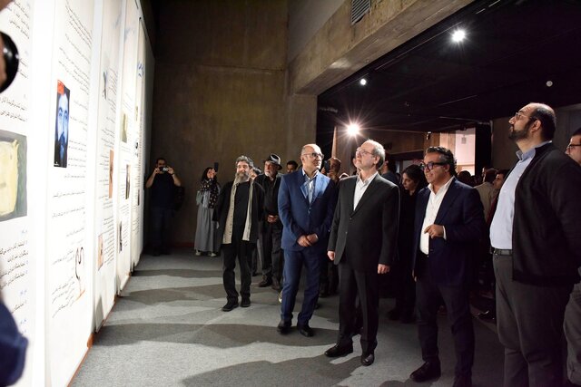 نمایشگاه بهرام دبیری در موزه هنرهای معاصر افتتاح شد