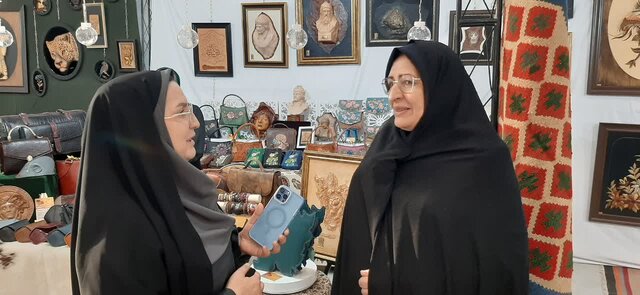 نمایشگاه توانمندی بانوان اردبیل جلوه‌ای از توانمندی‌های زنان است