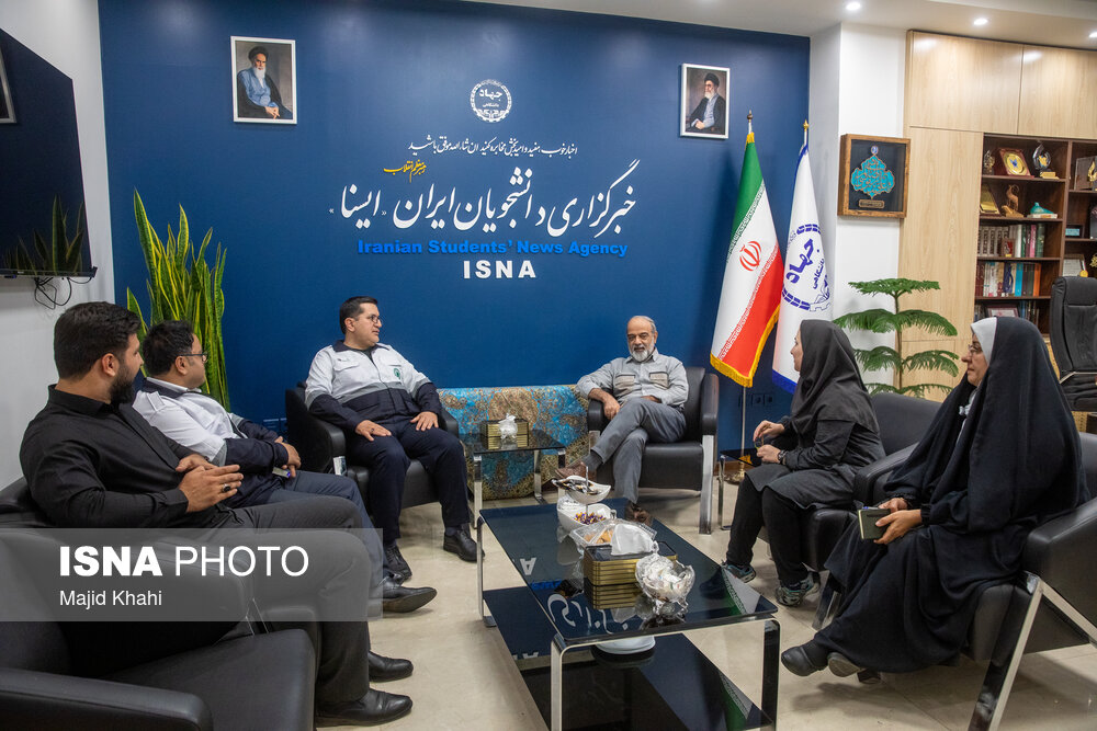 بازدید رئیس سازمان مدیریت بحران تهران از ایسنا