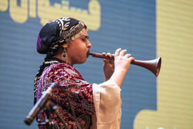 اجرای گروه موسیقی بختیار در پنجمین جشنواره موسیقی کیش، بانوان نواحی ایران