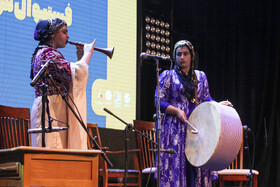 اجرای گروه موسیقی بختیار در پنجمین جشنواره موسیقی کیش، بانوان نواحی ایران