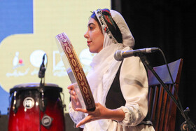 اجرای گروه موسیقی سرو خراسان درپنجمین جشنواره موسیقی کیش، بانوان نواحی ایران