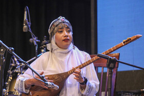 اجرای گروه موسیقی سرو خراسان درپنجمین جشنواره موسیقی کیش، بانوان نواحی ایران