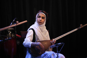 اجرای گروه موسیقی سرو خراسان درپنجمین جشنواره موسیقی کیش، بانوان نواحی ایران