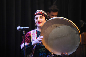 اجرای گروه موسیقی سورنا لرستان در پنجمین جشنواره موسیقی کیش، بانوان نواحی ایران