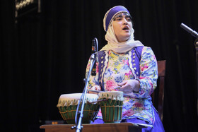 اجرای گروه موسیقی کوپر مازندران در پنجمین جشنواره موسیقی کیش، بانوان نواحی ایران