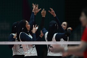 برنز بازی‌های ریاض بر گردن زنان والیبال ایران