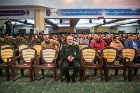 سردار علی فدوی، جانشین فرمانده سپاه در مراسم گرامیداشت شهدای نیروی هوافضای سپاه