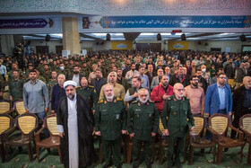 سردار علی فدوی، جانشین فرمانده سپاه در مراسم گرامیداشت شهدای نیروی هوافضای سپاه