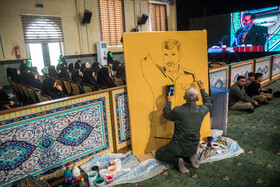 مراسم گرامیداشت شهدای نیروی هوافضای سپاه