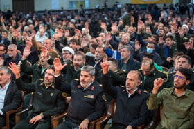 مراسم گرامیداشت شهدای نیروی هوافضای سپاه