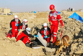 مانور تمام عیار مخاطرات طبیعی استان همدان