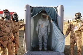 مانور تمام عیار مخاطرات طبیعی استان همدان