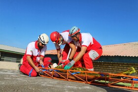 مانور تمام عیار مخاطرات طبیعی استان همدان