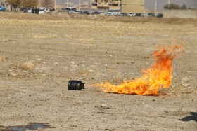 مانور تمام عیار مخاطرات طبیعی استان همدان