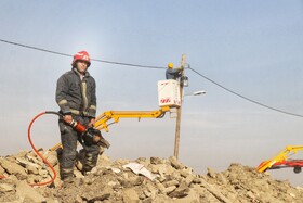 مانور تمام عیار مخاطرات طبیعی استان همدان