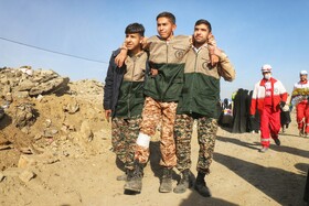 مانور تمام عیار مخاطرات طبیعی استان همدان