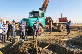 مانور تمام عیار مخاطرات طبیعی استان همدان