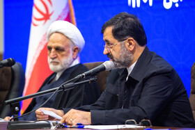 سخنرانی اکبر بهنام جو استاندار قم در شورای اداری استان قم با حضور رییس قوه قضاییه