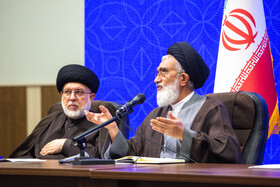 سخنرانی آیت الله سعیدی تولیت حرم حضرت فاطمه معصومه(س)  در شورای اداری استان قم با حضور رییس قوه قضاییه