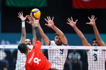 بازی‌های کشورهای اسلامی ۲۰۲۵ ریاض - فینال والیبال ایران و ترکیه