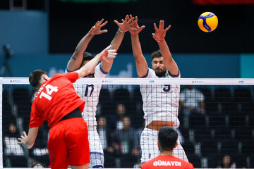 بازی‌های کشورهای اسلامی ۲۰۲۵ ریاض - فینال والیبال ایران و ترکیه