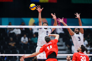 بازی‌های کشورهای اسلامی ۲۰۲۵ ریاض - فینال والیبال ایران و ترکیه