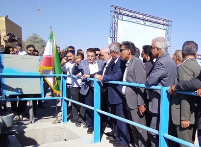 بهرهبرداری از سد انحرافی نجفآباد جیرفت با حضور وزیر نیرو
