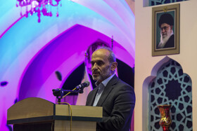 پیمان جبلی، رئیس سازمان صداوسیما در ایران اختتامیه بیست و دومین اجلاسیه بین‌المللی پیرغلامان و خادمان حسینی(ع) - مشهد